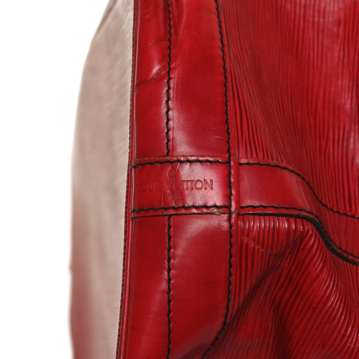Louis Vuitton Epi Noe Castillan Red 6 of 17