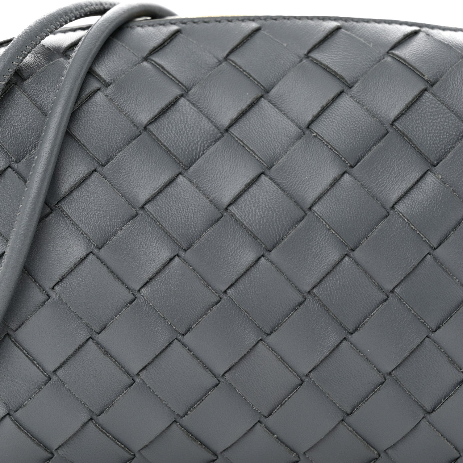 Bottega Veneta Nappa Intrecciato Mini Loop Camera Bag Thunder 7 of 9