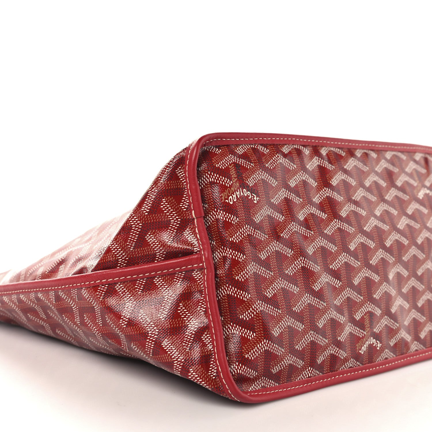 Goyard Goyardine Reversible Anjou PM Red 18 of 19