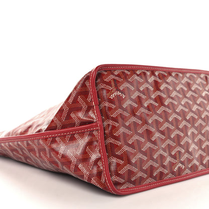 Goyard Goyardine Reversible Anjou PM Red 18 of 19