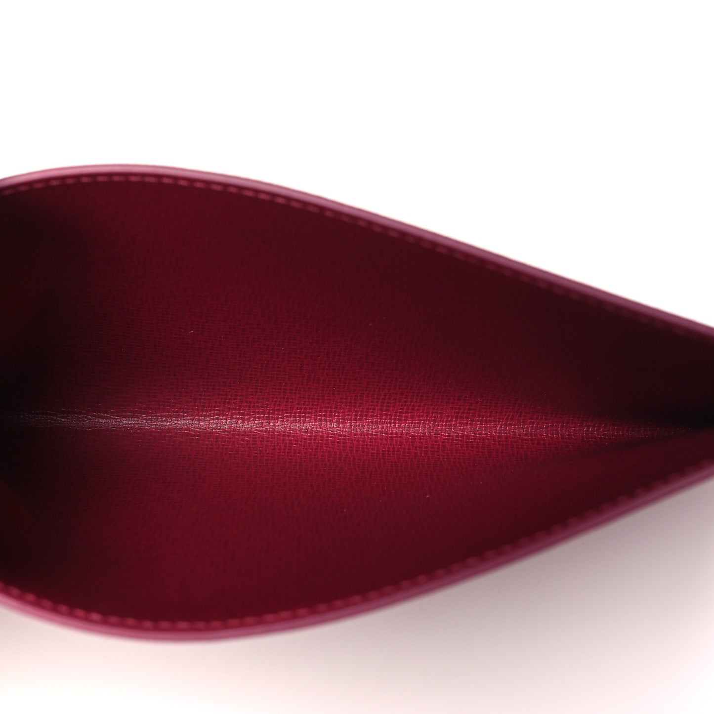 Calfskin Pochette Felicie Card Holder Insert Fuchsia