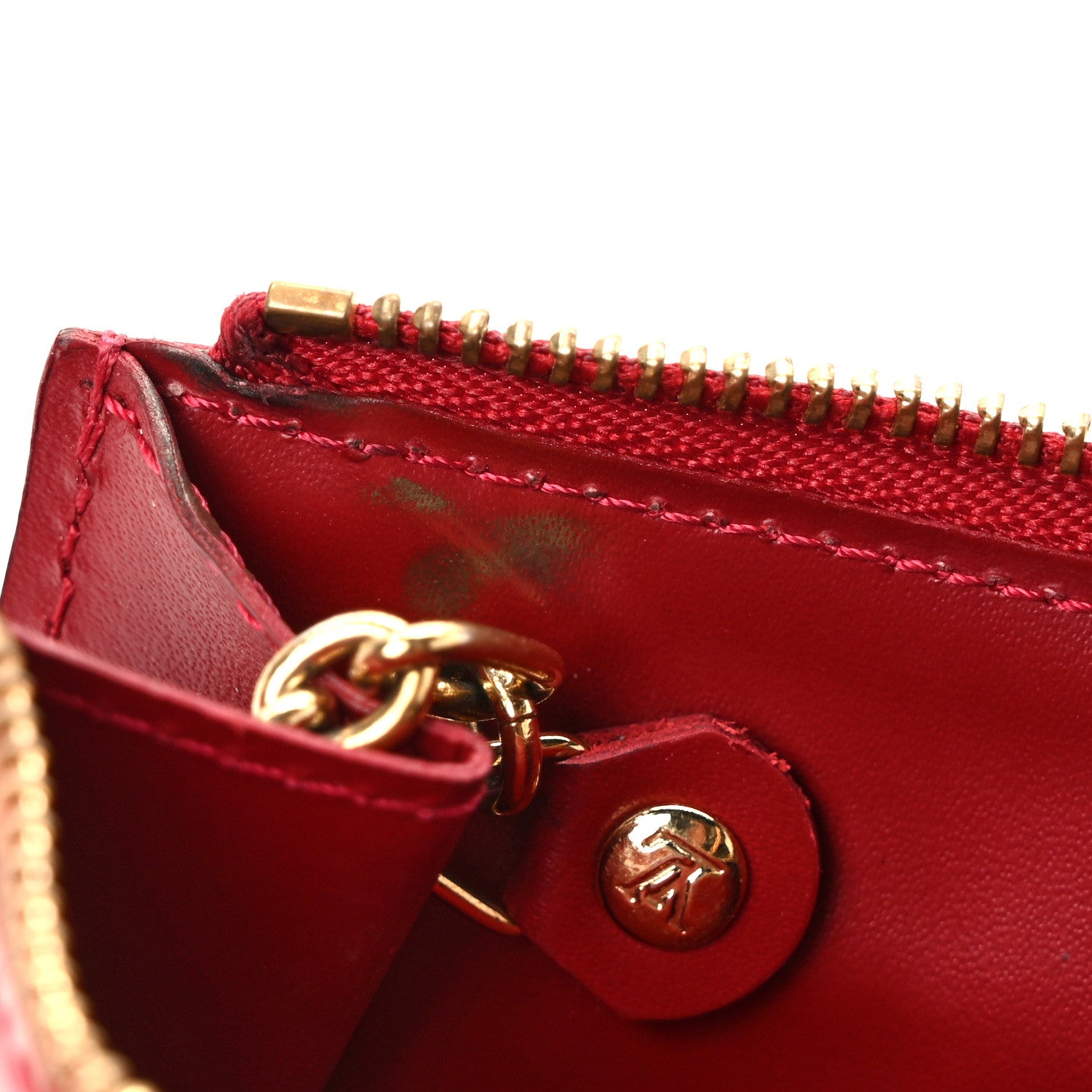 Louis Vuitton Vernis Key Pouch Pomme D'Amour 7 of 7