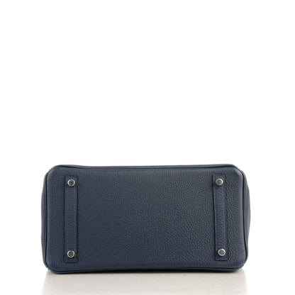 Hermes Togo Birkin 30 Bleu Nuit 6 of 25
