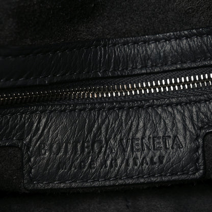 Bottega Veneta Deerskin Intrecciato Medium Traveler Hobo Black 6 of 11