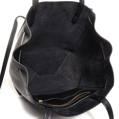 Celine Soft Grained Calfskin Small Cabas Phantom Black 5 of 8