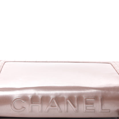 Chanel Iridescent Glazed Calfskin Large Boy Flap Light Pink 8 of 18