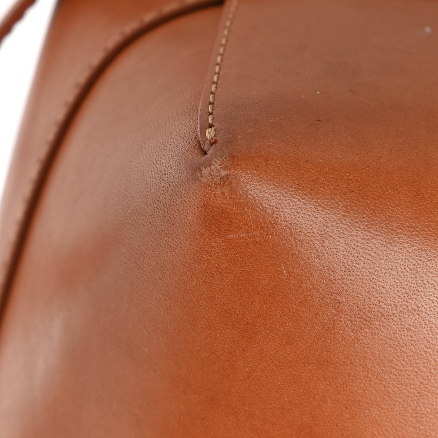 Calfskin Mini Bucket Bag Cammello Rosa