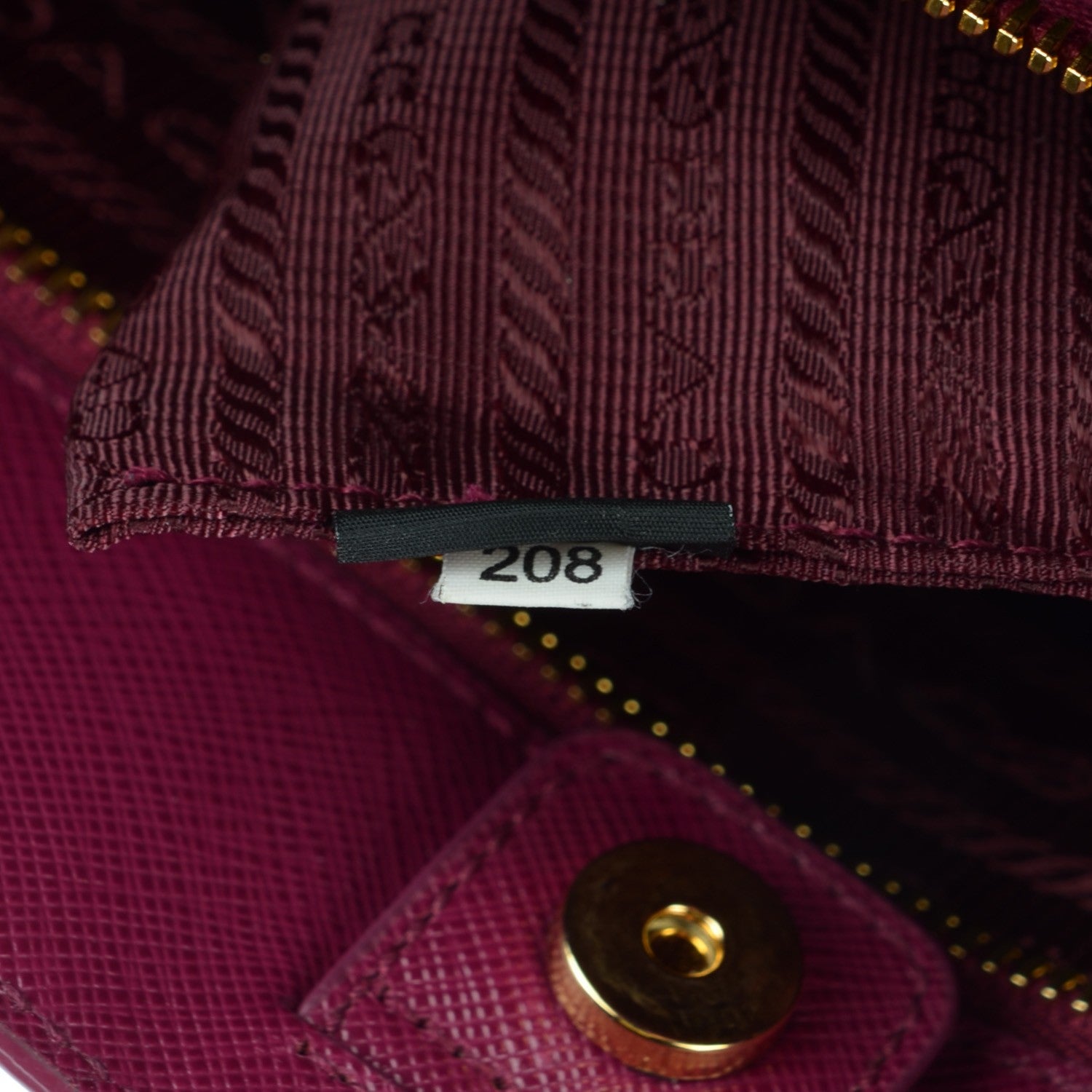 Prada Saffiano Lux Large Tote Ametista 7 of 7
