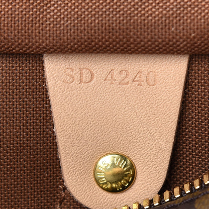 Louis Vuitton Monogram Speedy Bandouliere 25 7 of 9