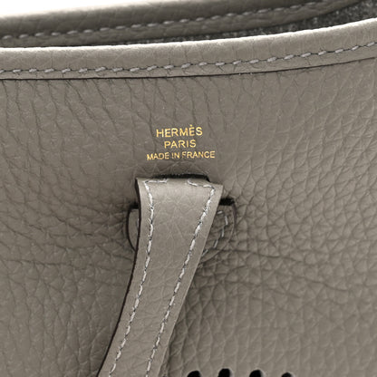 Hermes Taurillon Clemence Evelyne TPM Etain 6 of 10