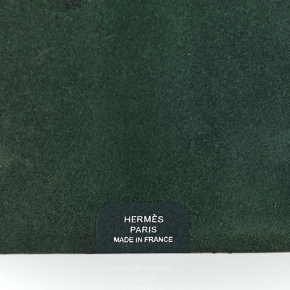 Hermes Togo Ulysse PM Notebook Cover Vert Cypress 5 of 8