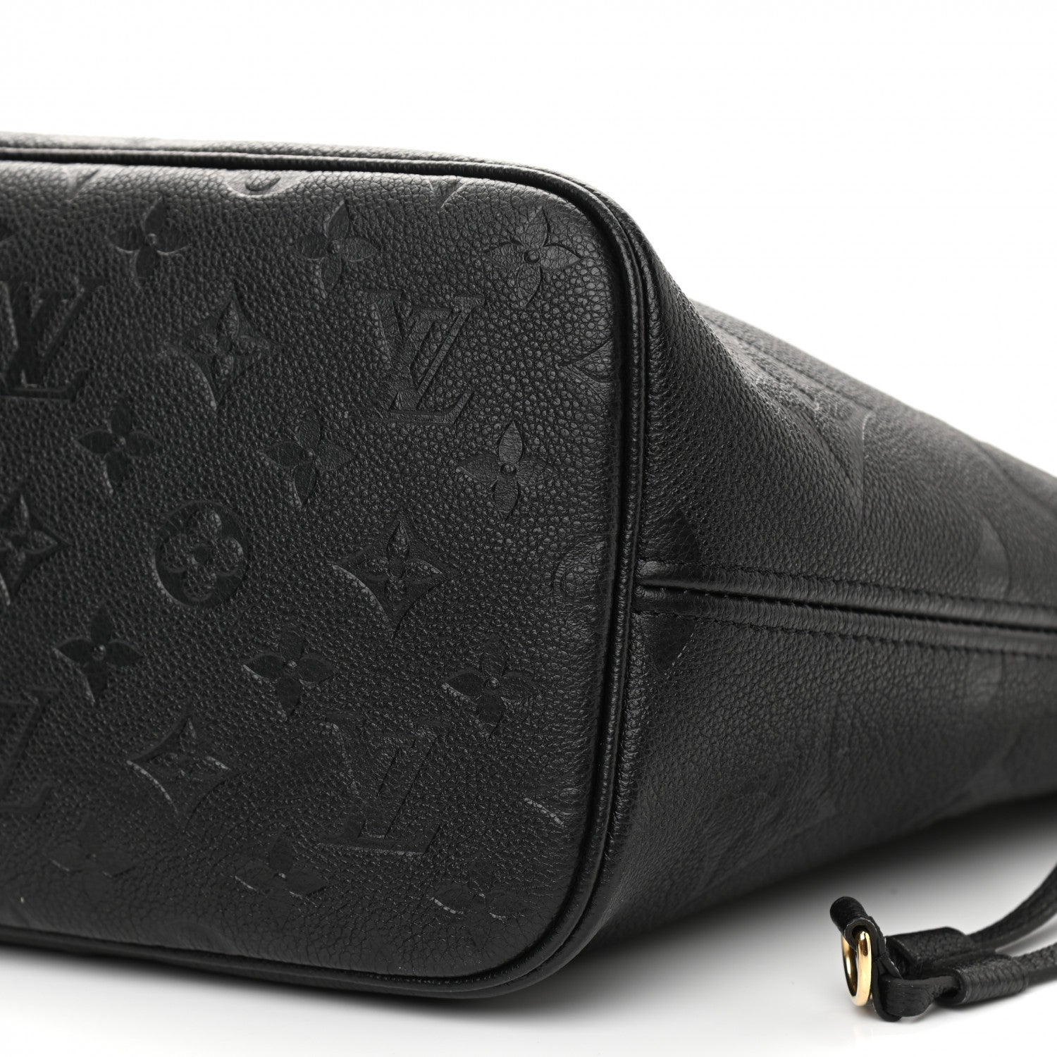 Louis Vuitton Empreinte Monogram Giant Neverfull MM Black 10 of 11
