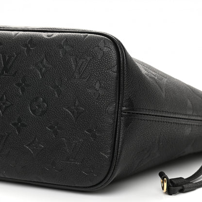 Louis Vuitton Empreinte Monogram Giant Neverfull MM Black 10 of 11