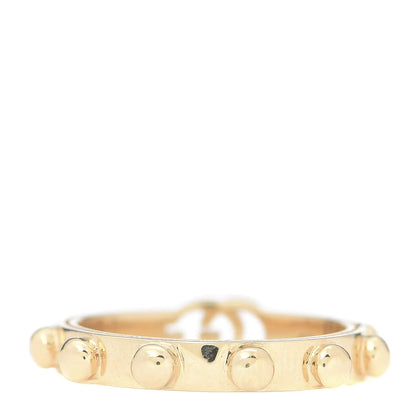 Gucci 18K Yellow Gold Running G Ring 52 6 3 of 7