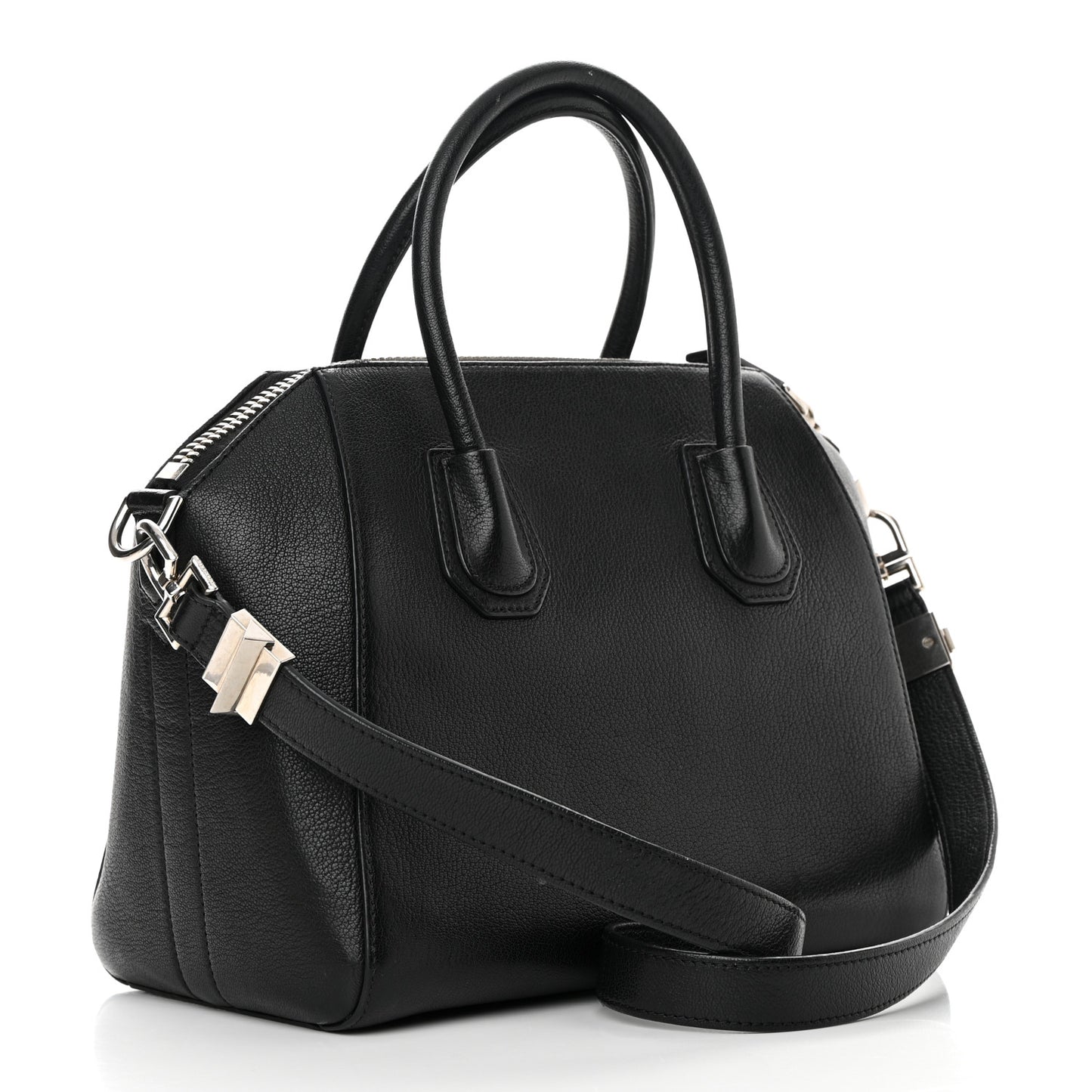 Sugar Goatskin Small Antigona Black