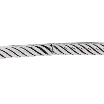 David Yurman Sterling Silver Classics Cable Bangle Bracelet 4 of 4