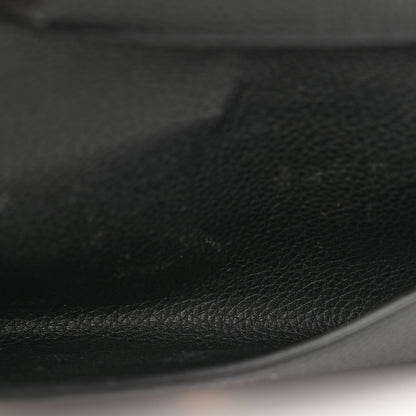 Salvatore Ferragamo Calfskin City Wallet On Chain Black 5 of 9