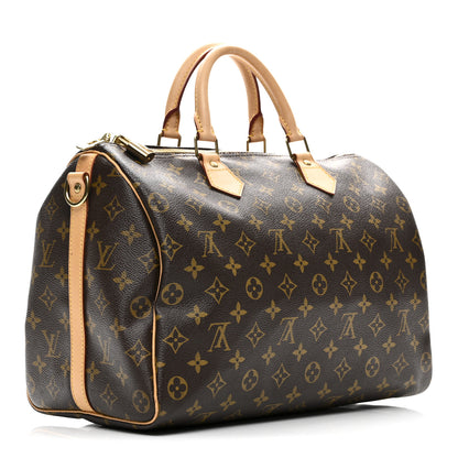 Louis Vuitton Monogram Speedy Bandouliere 35 3 of 10