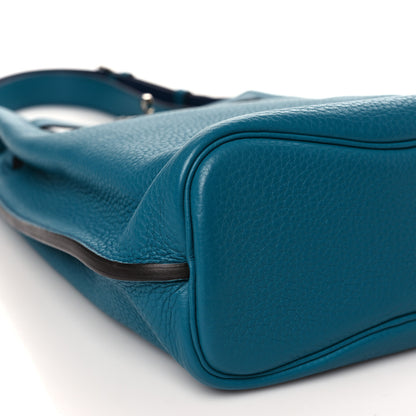 Hermes Taurillon Clemence Eclat So Kelly 22 Bleu Izmir Saphir 8 of 9