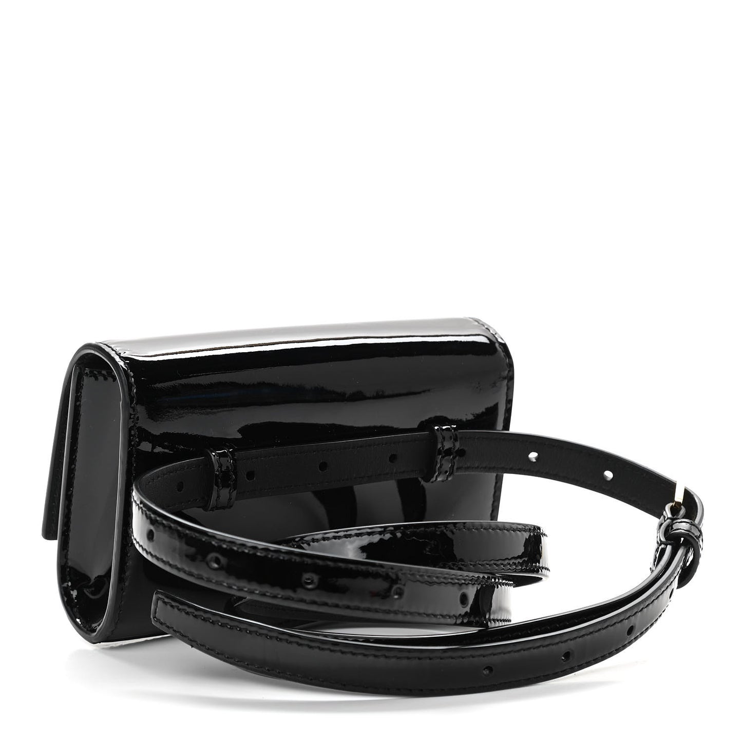 Patent Monogram Kate Belt Bag Black