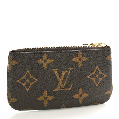 Louis Vuitton Monogram 2023 Christmas Animation Sailing Vivienne Key Pouch Dragonfruit Pink 3 of 8