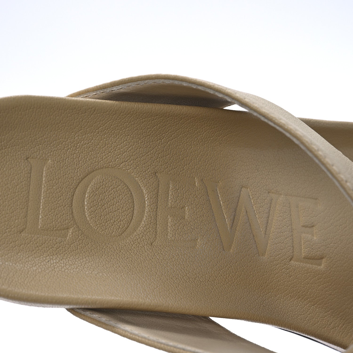 Loewe Goatskin Ease 35mm Thong Sandals 41 Medium Concealer 9 of 15
