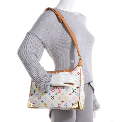 Louis Vuitton Monogram Multicolor Boulogne White 2 of 7