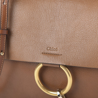 Chloe Goatskin Medium Faye Shoulder Bag Caramel 13 of 14