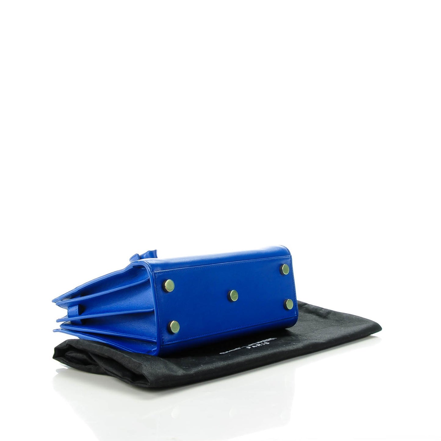 Calfskin Nano Sac De Jour Royal Blue