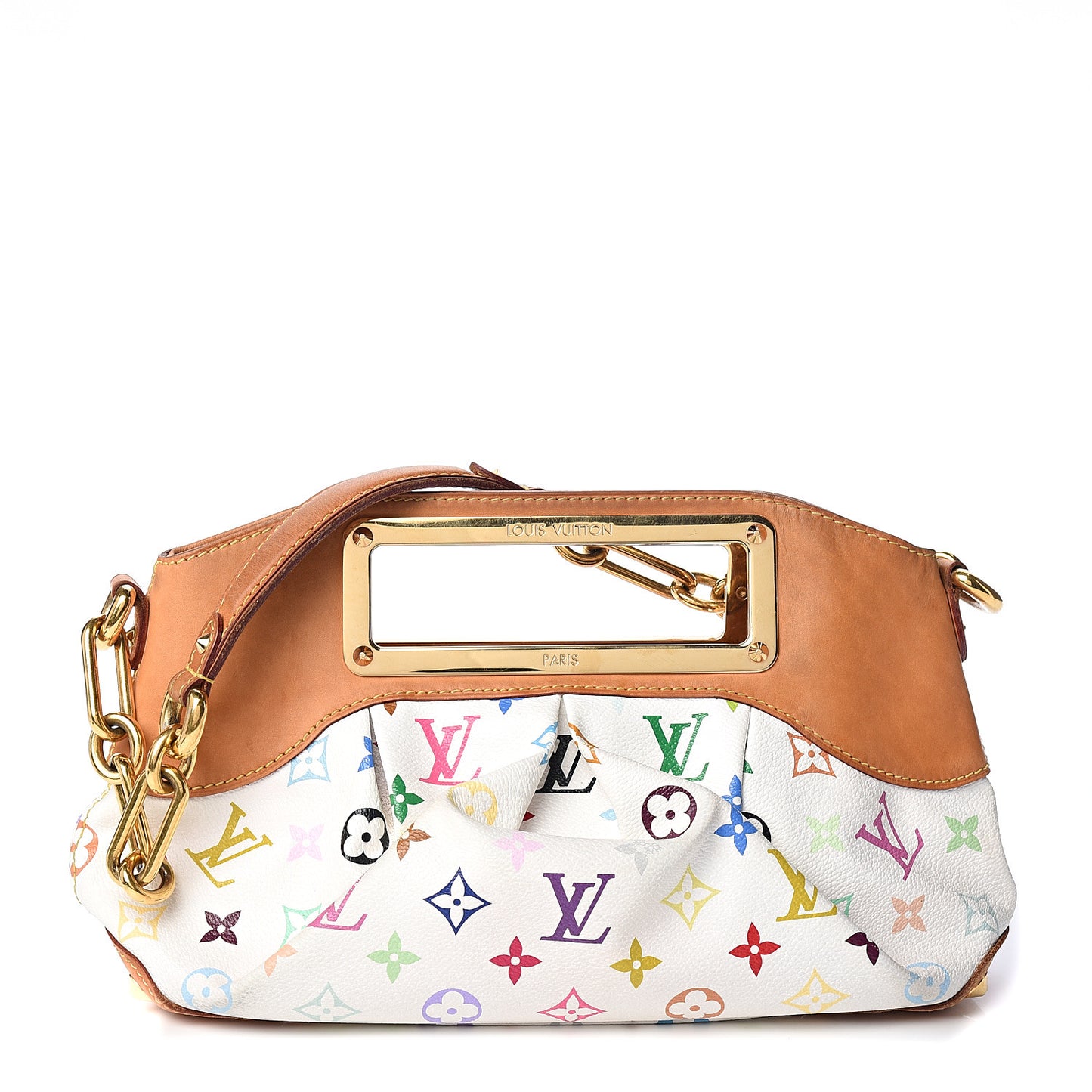 Monogram Multicolor Judy PM White