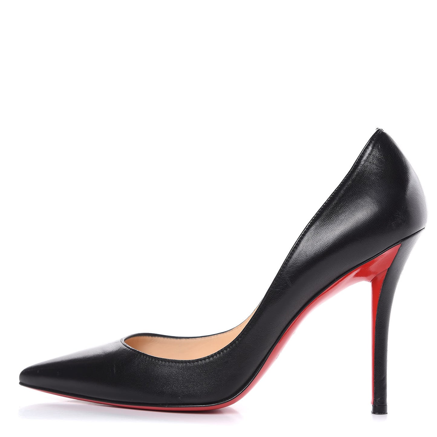 Shiny Nappa Apostrophy 100 Pumps 40 Black