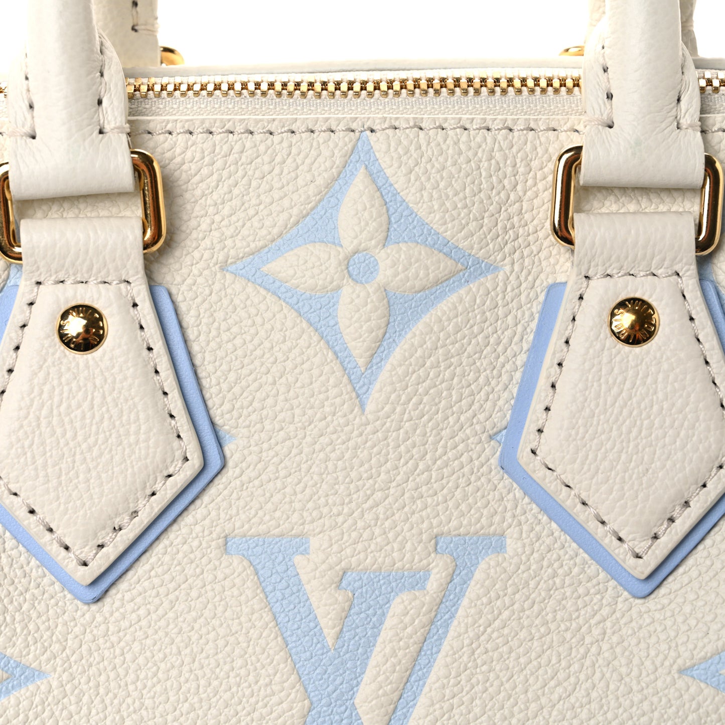 Empreinte Monogram Giant Speedy Bandouliere 20 Latte Candy Blue
