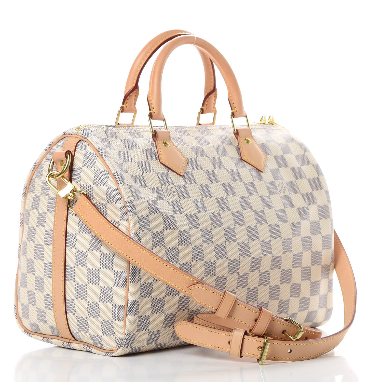 Louis Vuitton Damier Azur Speedy Bandouliere 30 3 of 12