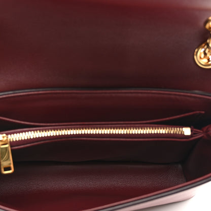 Celine Supple Calfskin Teen Victoire Light Burgundy 5 of 9
