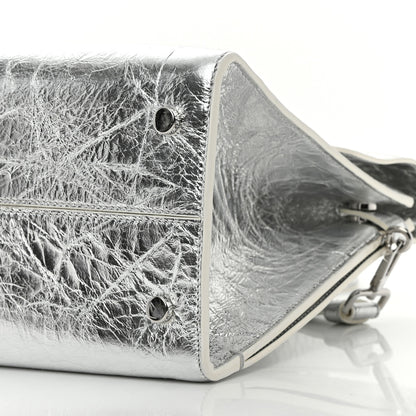 Christian Dior Metallic Calfskin Medium Diorever Flap Silver 11 of 16