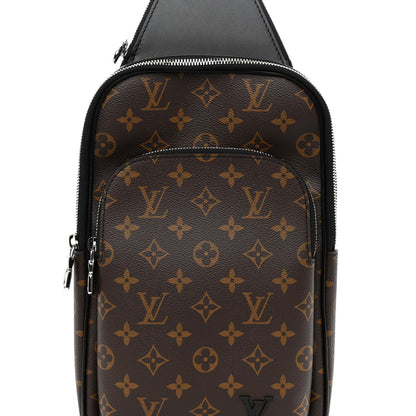 Louis Vuitton Monogram Macassar Avenue Sling Bag NM 7 of 9