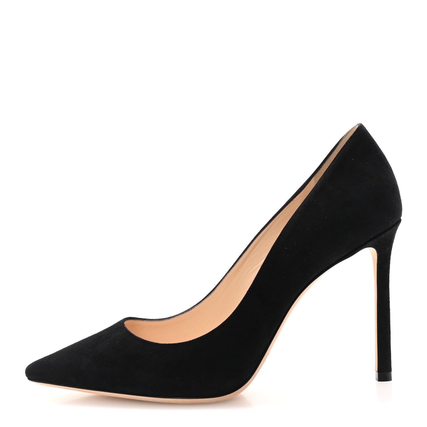Suede Romy 100 Pumps 37.5 Black