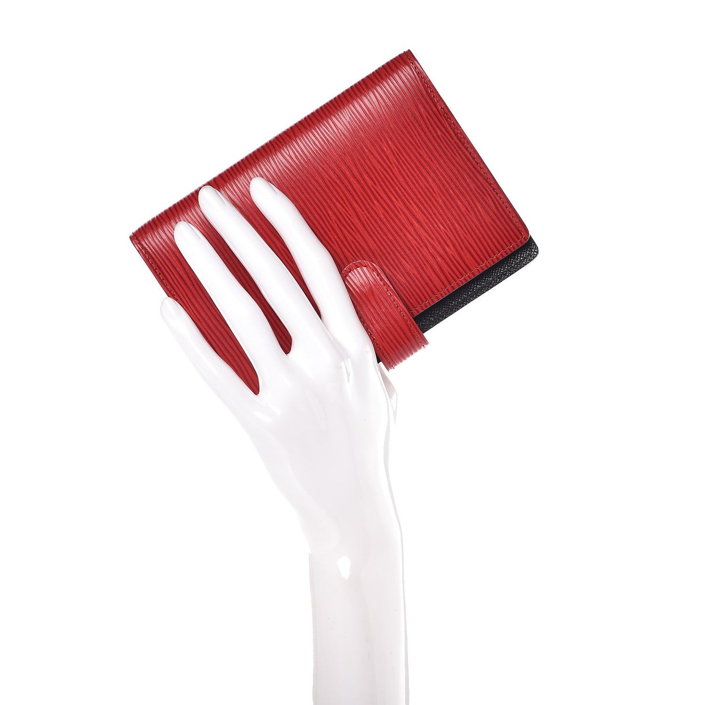 Epi Small Ring Agenda Cover Castillan Red