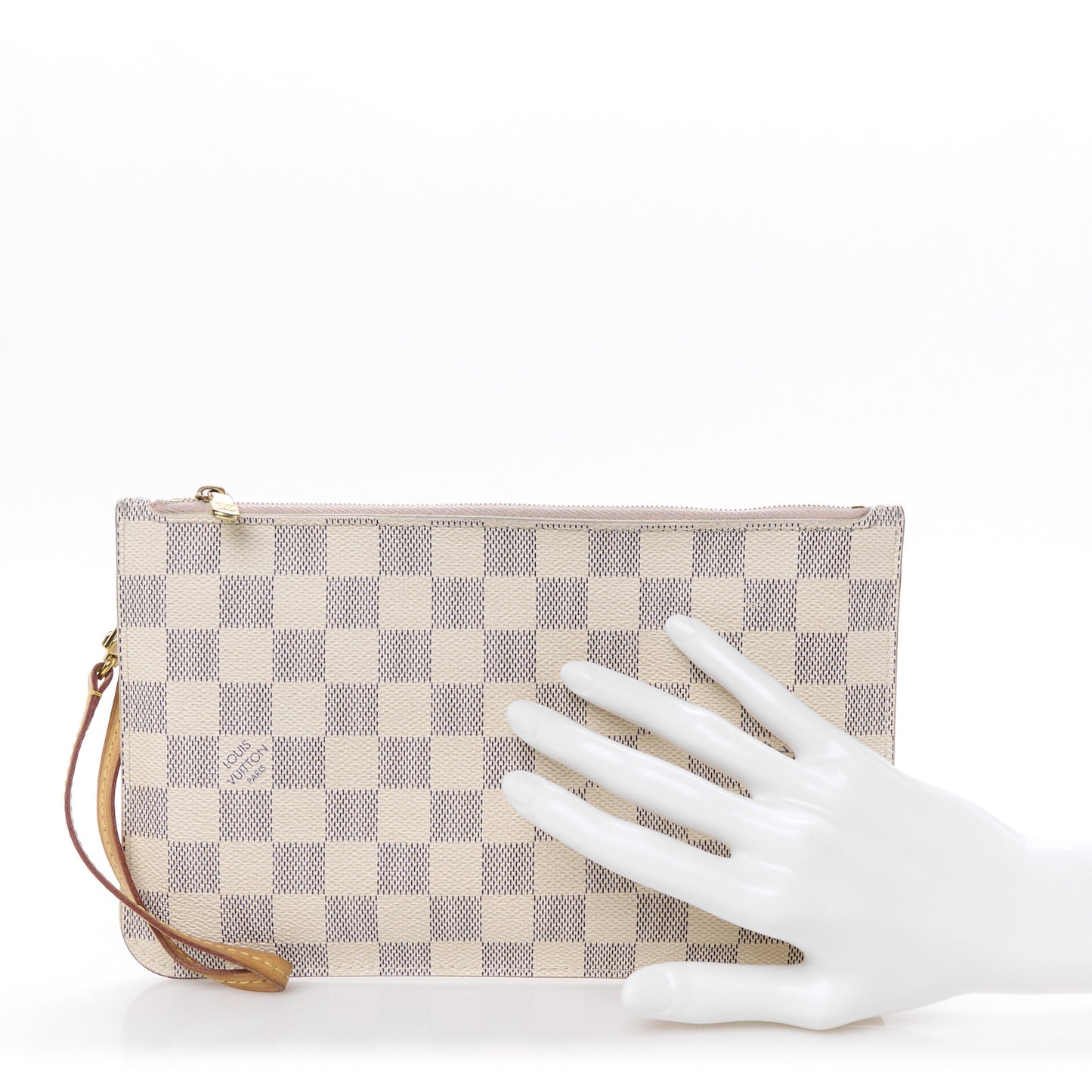 Damier Azur Neverfull MM GM Pochette Rose Ballerine