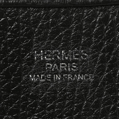 Hermes Taurillon Clemence Evelyne III GM Black 6 of 9