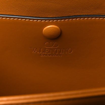 Valentino Garavani Smooth Calfskin 9to5 Shoulder Bag Tan 6 of 9