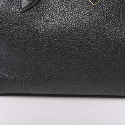 Prada Vitello Daino Satchel Black 12 of 15