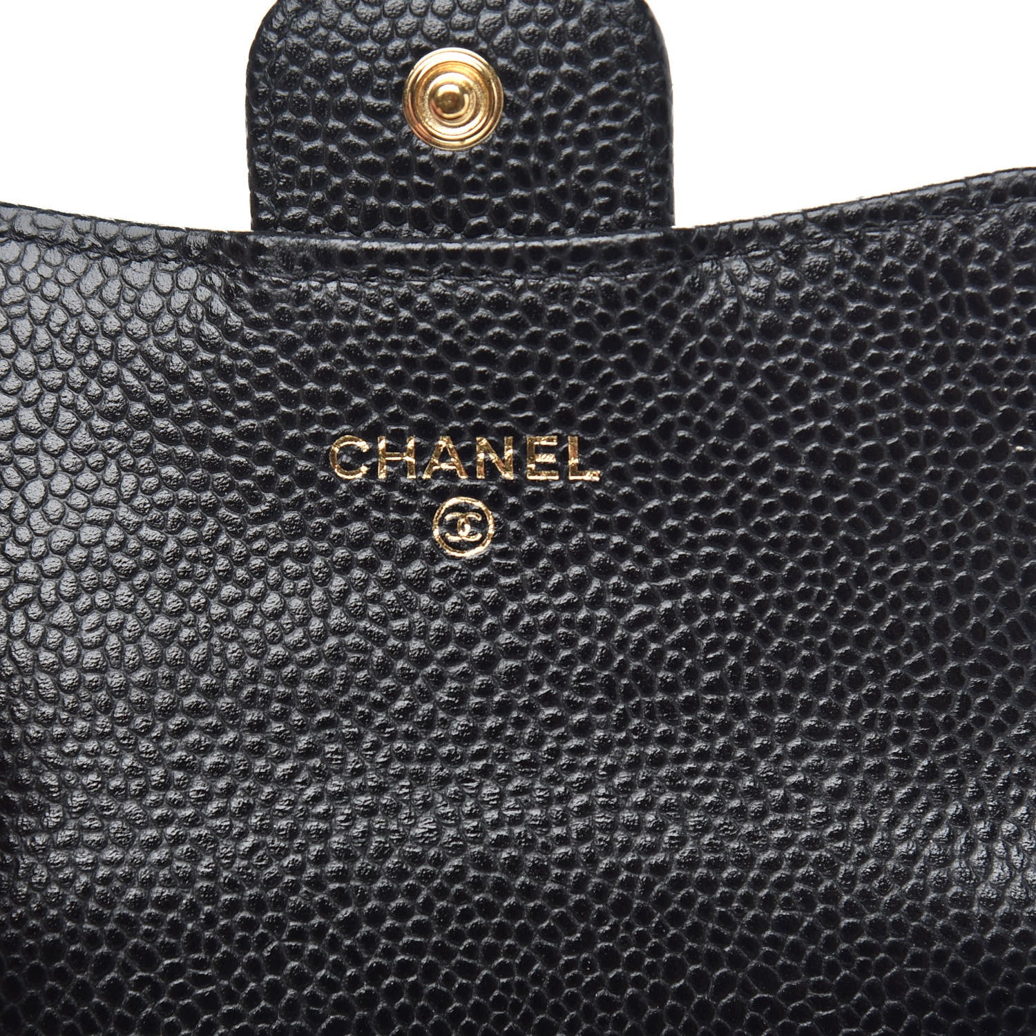 Chanel Caviar Quilted Flap Card Holder Black 6 of 8
