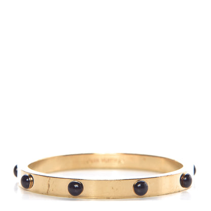 Louis Vuitton Lacquer Small Gimme a Clue Bracelet Blue Nuit 1 of 6