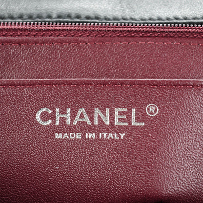 Chanel Lambskin Quilted Maxi Single Flap Black 6 of 7