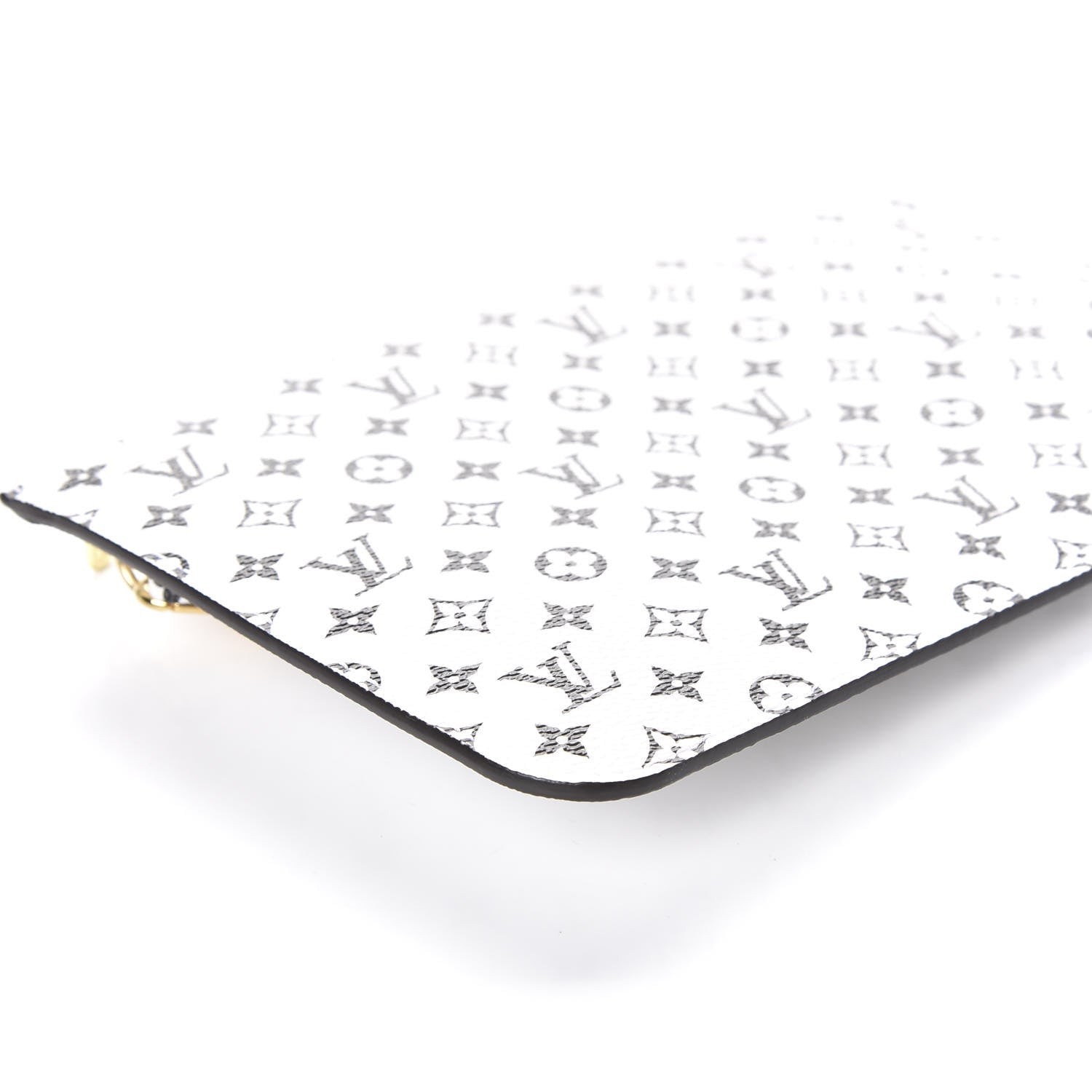 Louis Vuitton Monogram Giant Neverfull MM GM Pochette White 8 of 9
