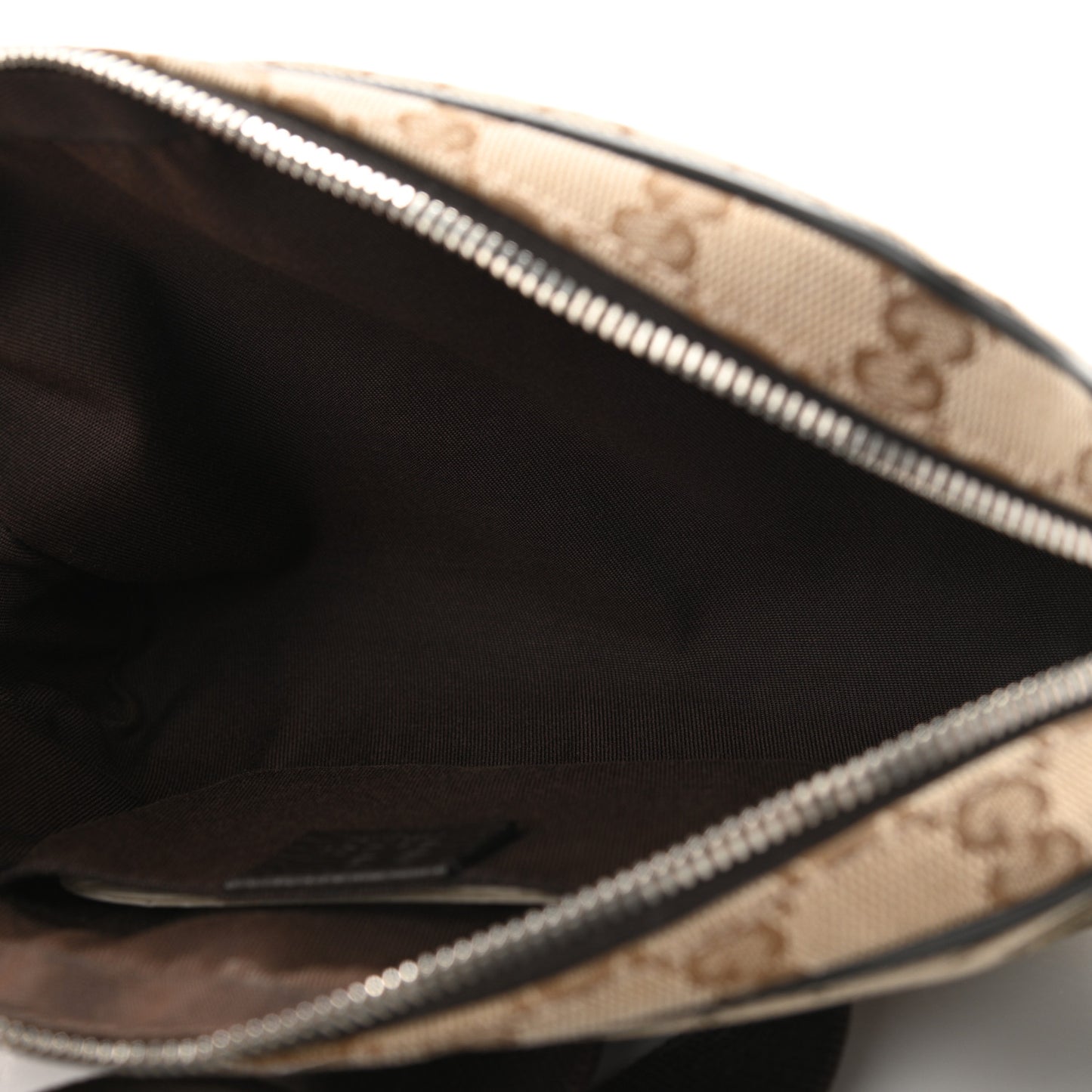 Monogram Belt Bag Dark Brown