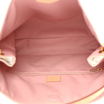 Louis Vuitton Damier Azur Graceful MM Rose Ballerine 5 of 13