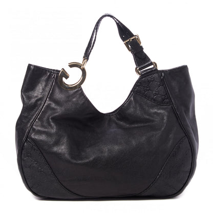Gucci Guccissima Charlotte Tote Black 1 of 9