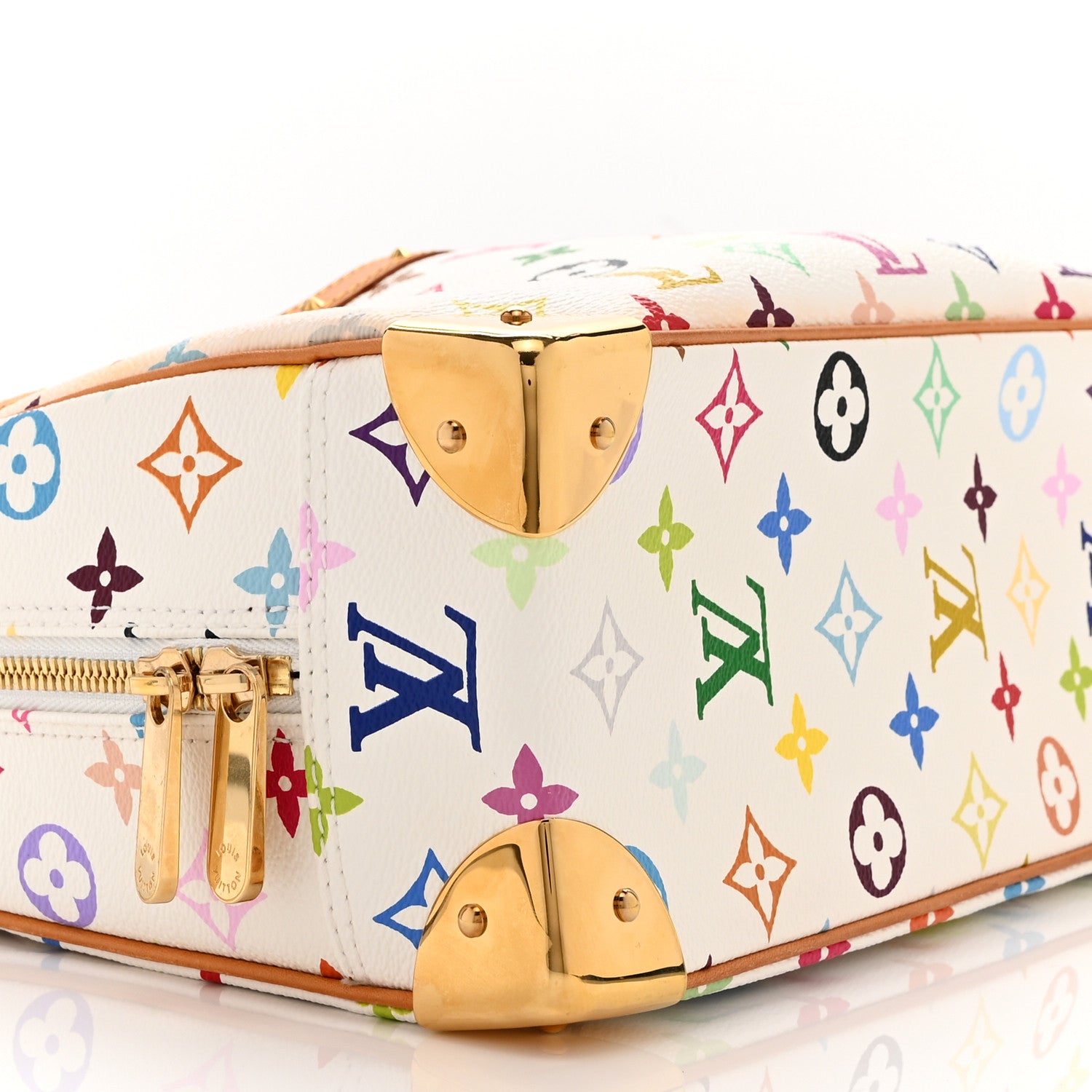 Louis Vuitton Monogram Multicolor Trouville White 9 of 10